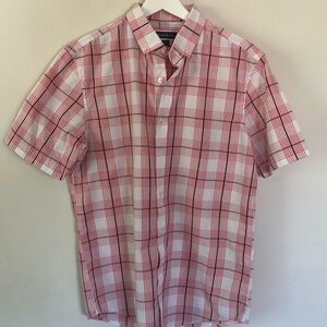 Club Room short sleeve button up shirt size small
